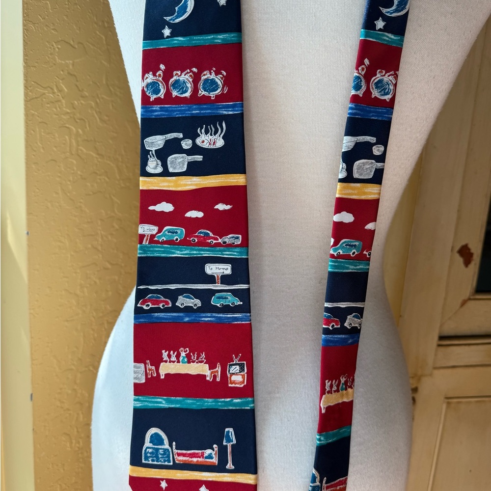 Save the Children Tie with Fun Graphics